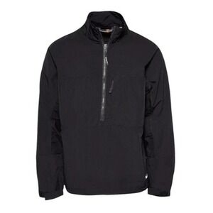 Timberland DWR Trail Pullover Jacket Black Nylon Waterproof Long Sleeve Lightwei